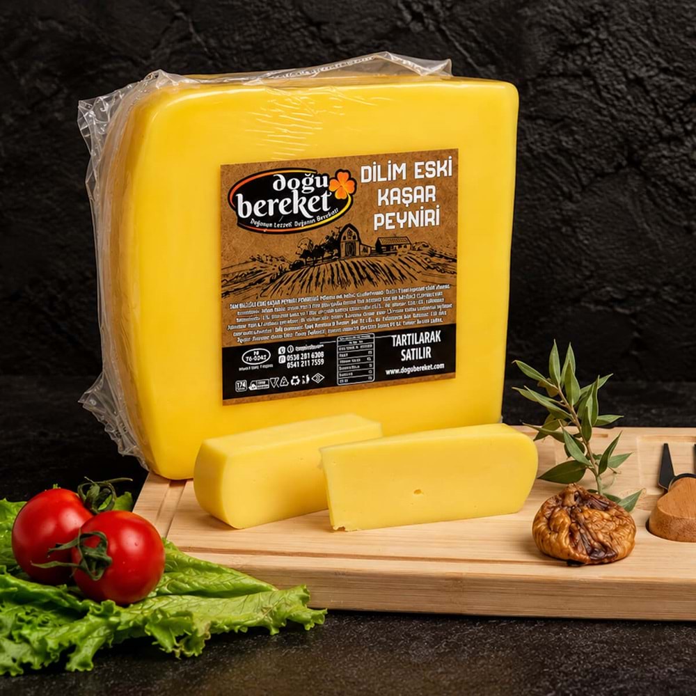 DİLİM ESKİ KAŞAR PEYNİRİ 500GR